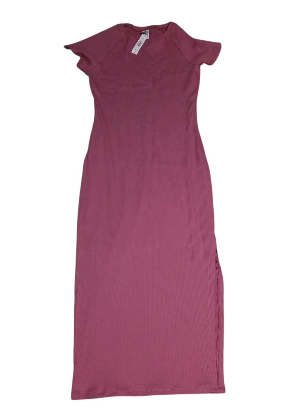 PINK Victoria's Secret Dusty Rose Ribbed Maxi Dress brand new with tagd